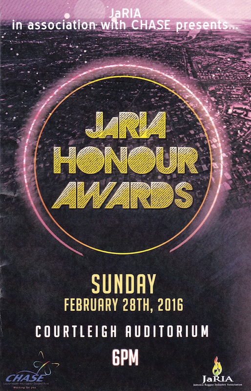 JaRIA Honour Awards 2016 in Kingston, Jamaica