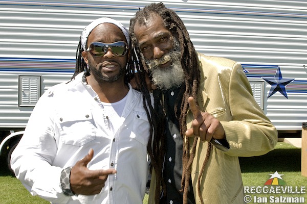 Backstage @ Jazz Reggae Festival 2012