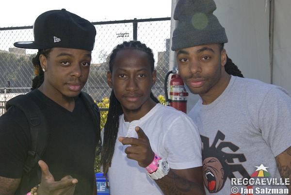 Backstage @ Jazz Reggae Festival 2012
