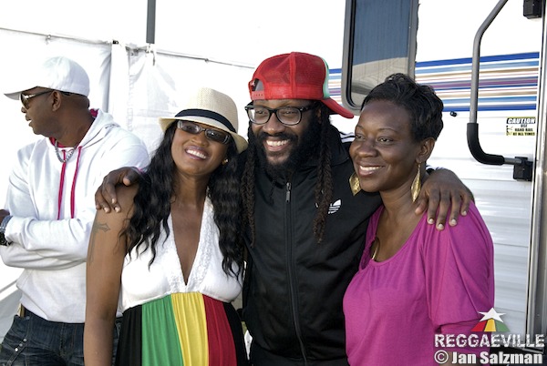 Backstage @ Jazz Reggae Festival 2012
