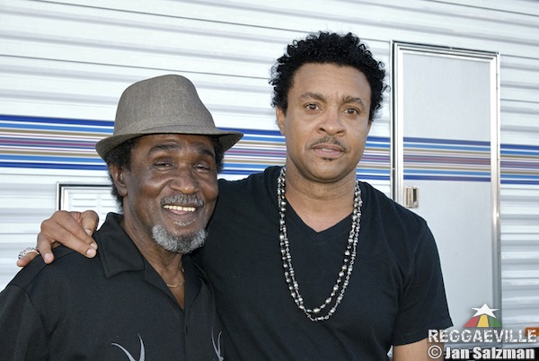 Backstage @ Jazz Reggae Festival 2012