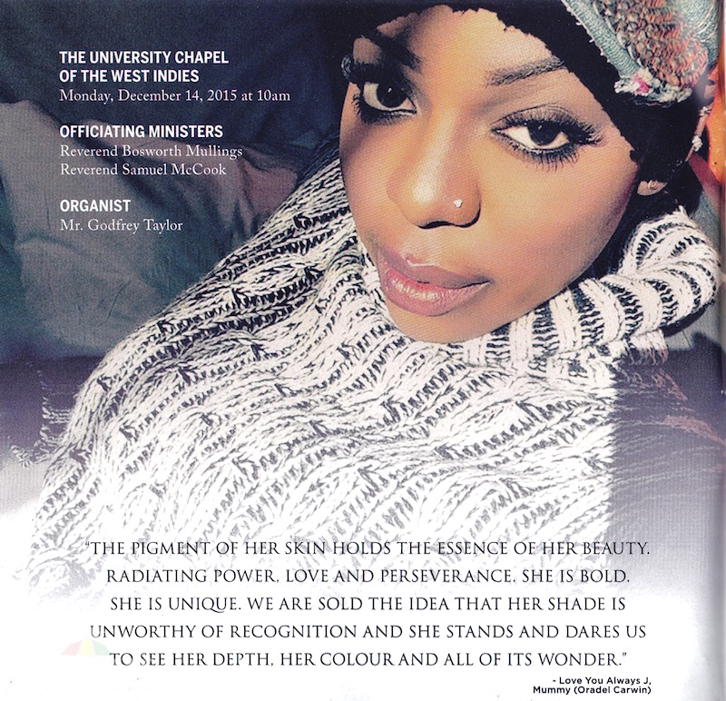 J Capri Funeral @ University Chapel in Kingston, Jamaica