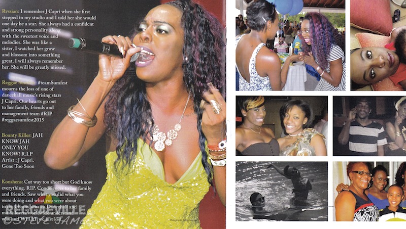 J Capri Funeral @ University Chapel in Kingston, Jamaica