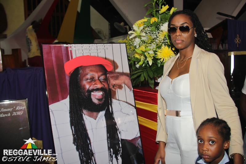 Jimmy Riley - Funeral Service in Kingston, Jamaica @ Webster Memorial United Church
