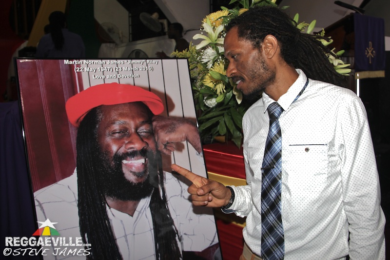Jimmy Riley - Funeral Service in Kingston, Jamaica @ Webster Memorial United Church