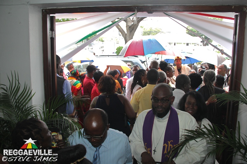 Jimmy Riley - Funeral Service in Kingston, Jamaica @ Webster Memorial United Church