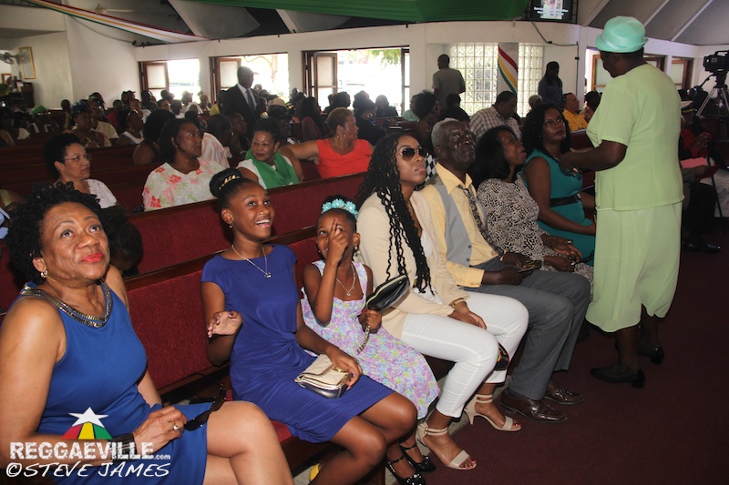 Jimmy Riley - Funeral Service in Kingston, Jamaica @ Webster Memorial United Church