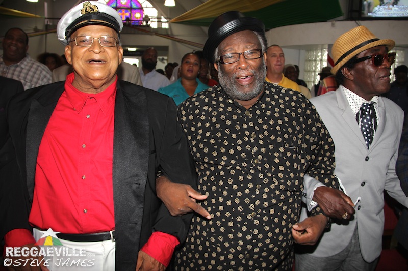 Jimmy Riley - Funeral Service in Kingston, Jamaica @ Webster Memorial United Church