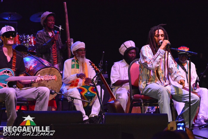 Julian Marley with Ras Michael & The Sons of Negus in Los Angeles, CA 8/20/2015