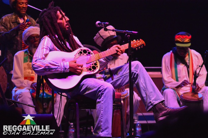 Julian Marley with Ras Michael & The Sons of Negus in Los Angeles, CA 8/20/2015