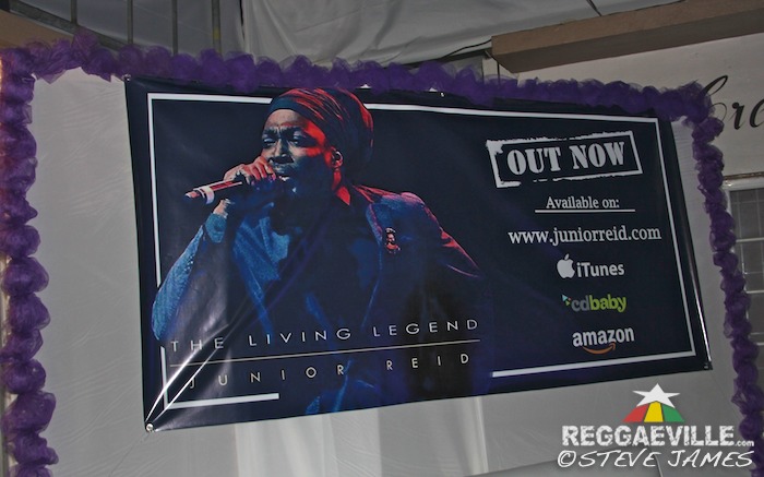 Junior Reid - Album Launch The Living Legend in Kingston, Jamaica