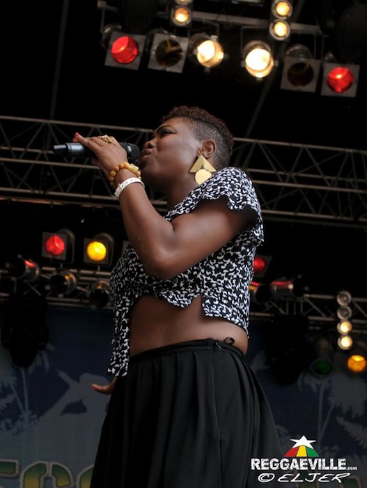 Keisheira James @ Reggae Jam 2014