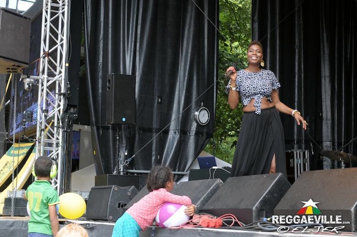 Keisheira James @ Reggae Jam 2014
