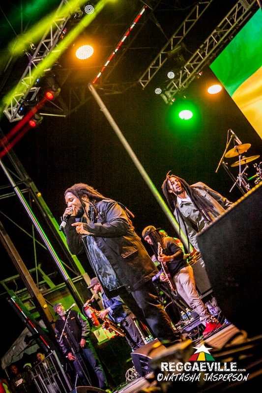 Damian, Stephen, Julian & Skip Marley @ 9Mile Music Festival 2016