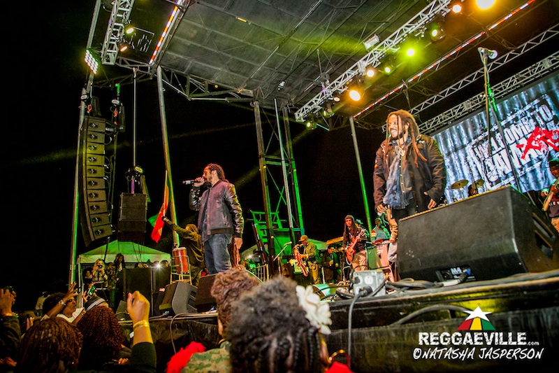 Damian, Stephen, Julian & Skip Marley @ 9Mile Music Festival 2016