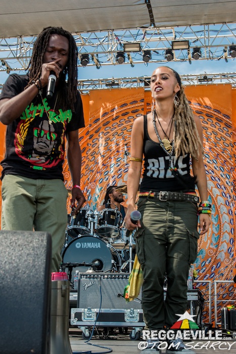 Nattali Rize & Notis @ Sierra Nevada World Music Festival 2015