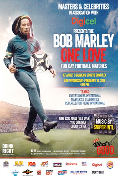 Bob Marley One Love Football Matches in Kingston, Jamaica