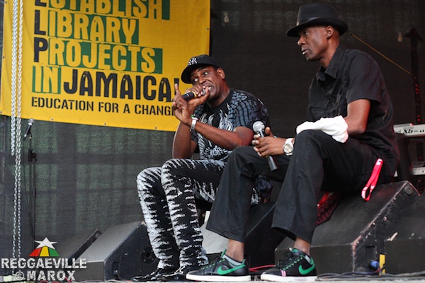 Peter Metro & Squiddley Ranking @ Reggae Jam 2012
