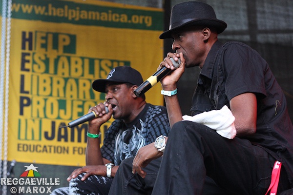 Peter Metro & Squiddley Ranking @ Reggae Jam 2012