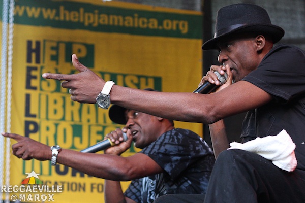 Peter Metro & Squiddley Ranking @ Reggae Jam 2012