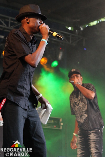 Peter Metro & Squiddley Ranking @ Reggae Jam 2012