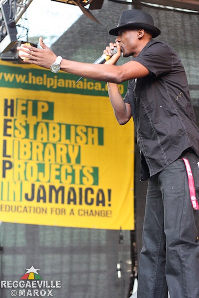 Peter Metro & Squiddley Ranking @ Reggae Jam 2012