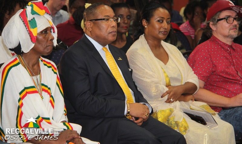 HIH Prince Ermias Sahle Selassie in Kingston, Jamaica @ UWI