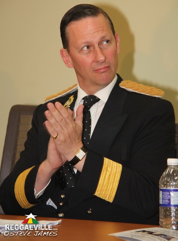 HIH Prince Ermias Sahle Selassie in Kingston, Jamaica @ UWI