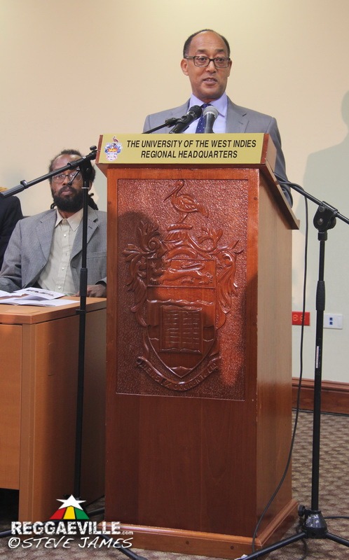 HIH Prince Ermias Sahle Selassie in Kingston, Jamaica @ UWI