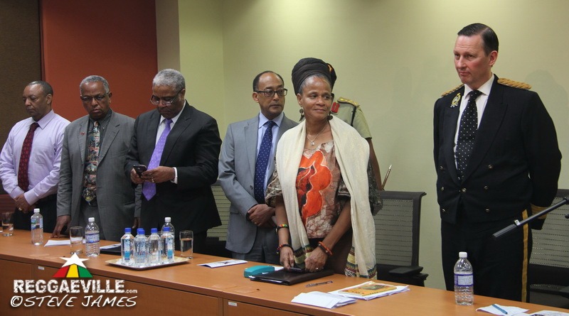 HIH Prince Ermias Sahle Selassie in Kingston, Jamaica @ UWI