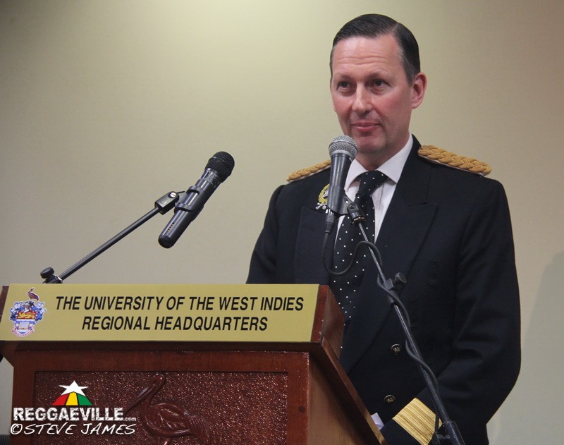 HIH Prince Ermias Sahle Selassie in Kingston, Jamaica @ UWI