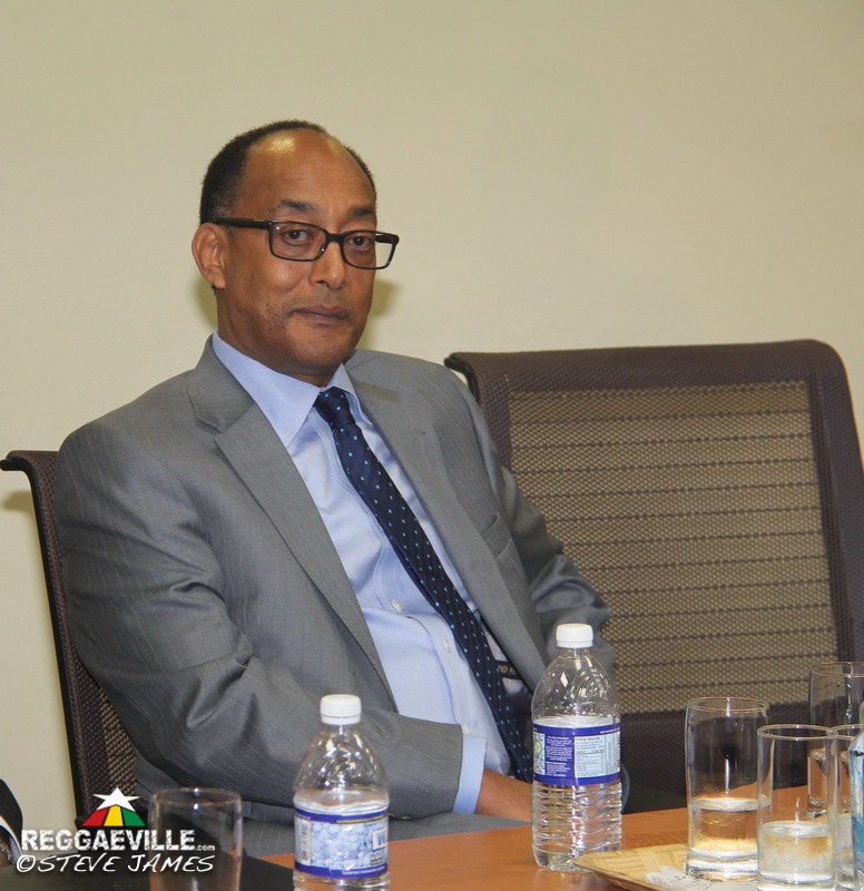 HIH Prince Ermias Sahle Selassie in Kingston, Jamaica @ UWI