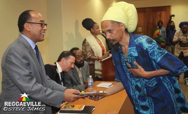 HIH Prince Ermias Sahle Selassie in Kingston, Jamaica @ UWI