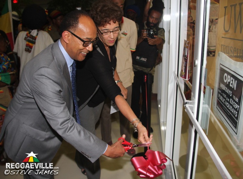 HIH Prince Ermias Sahle Selassie in Kingston, Jamaica @ UWI