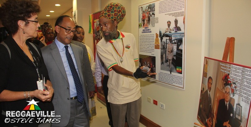 HIH Prince Ermias Sahle Selassie in Kingston, Jamaica @ UWI