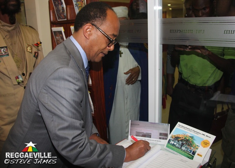 HIH Prince Ermias Sahle Selassie in Kingston, Jamaica @ UWI