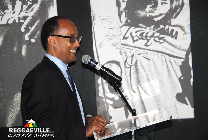 HIH Prince Ermias Sahle Selassie @ Bob Marley Museum in Kingston, Jamaica