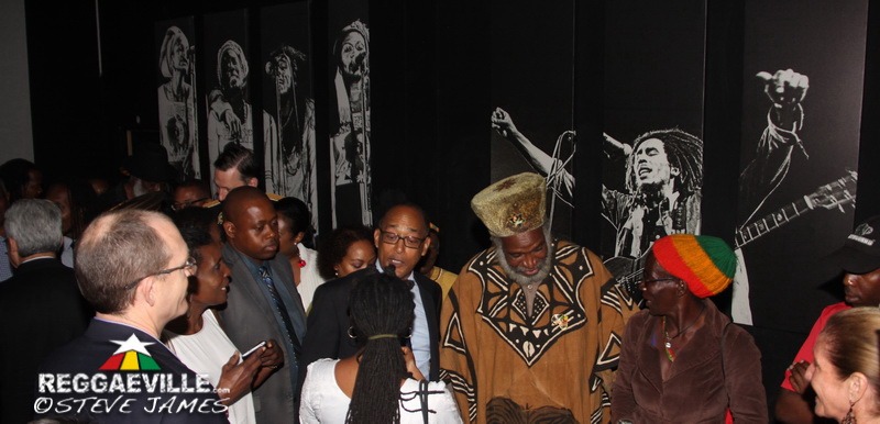 HIH Prince Ermias Sahle Selassie @ Bob Marley Museum in Kingston, Jamaica