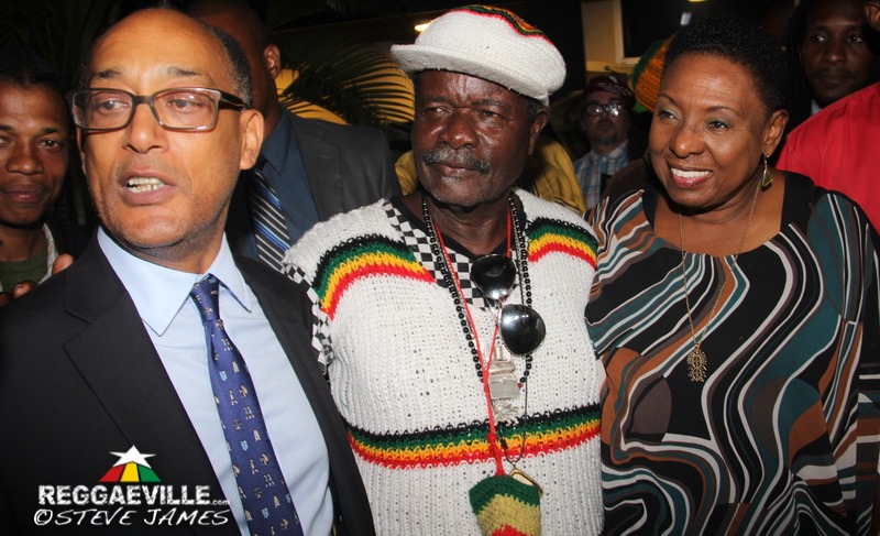 HIH Prince Ermias Sahle Selassie @ Bob Marley Museum in Kingston, Jamaica