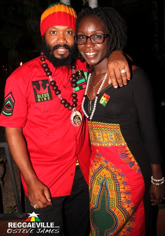 HIH Prince Ermias Sahle Selassie @ Bob Marley Museum in Kingston, Jamaica