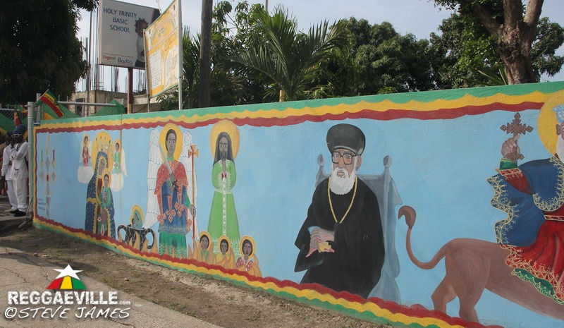 HIH Prince Ermias Sahle Selassie @ Ethiopian Orthodox Church in Kingston, Jamaica