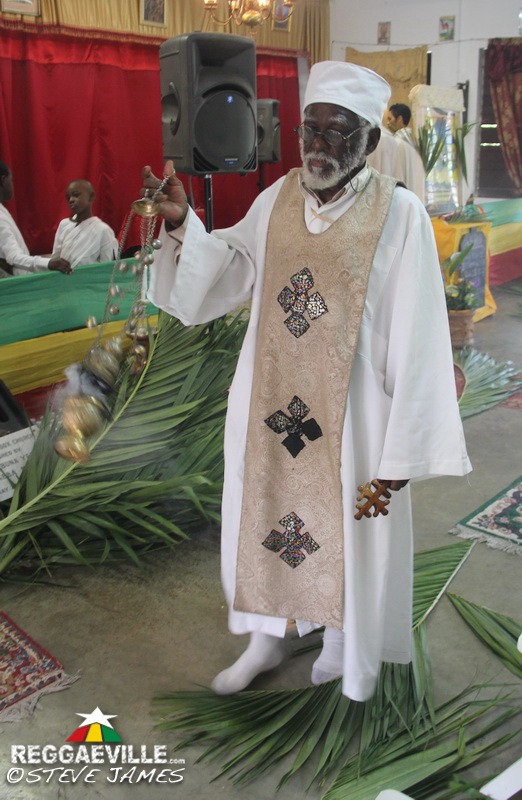 HIH Prince Ermias Sahle Selassie @ Ethiopian Orthodox Church in Kingston, Jamaica