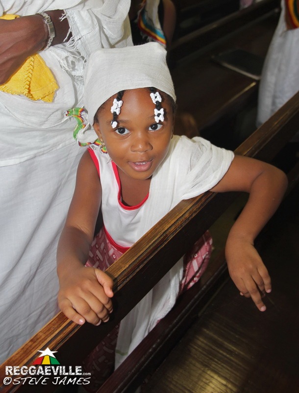 HIH Prince Ermias Sahle Selassie @ Ethiopian Orthodox Church in Kingston, Jamaica