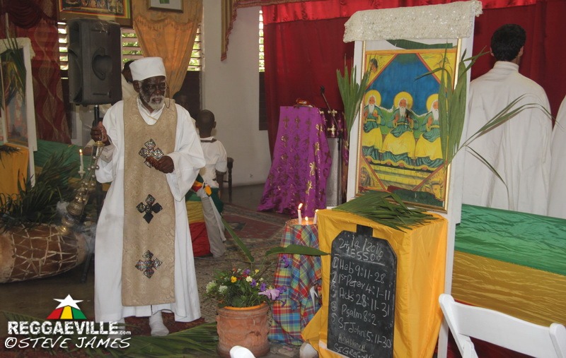 HIH Prince Ermias Sahle Selassie @ Ethiopian Orthodox Church in Kingston, Jamaica