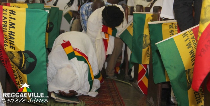 HIH Prince Ermias Sahle Selassie @ Ethiopian Orthodox Church in Kingston, Jamaica