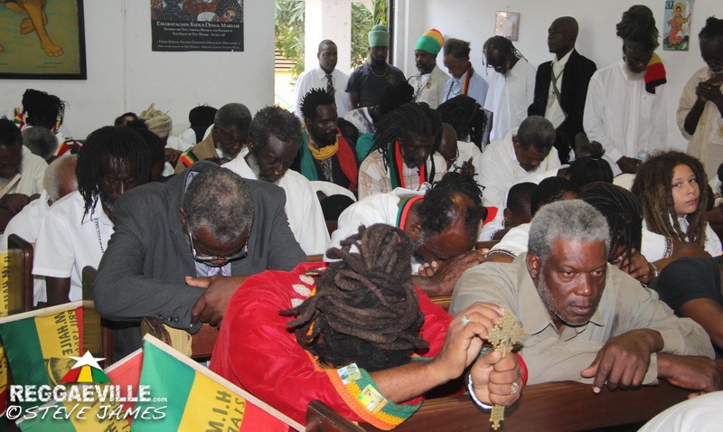 HIH Prince Ermias Sahle Selassie @ Ethiopian Orthodox Church in Kingston, Jamaica