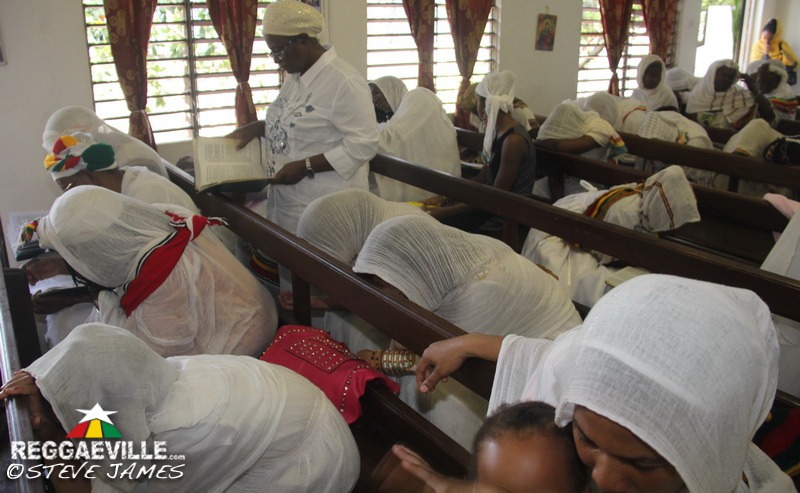 HIH Prince Ermias Sahle Selassie @ Ethiopian Orthodox Church in Kingston, Jamaica