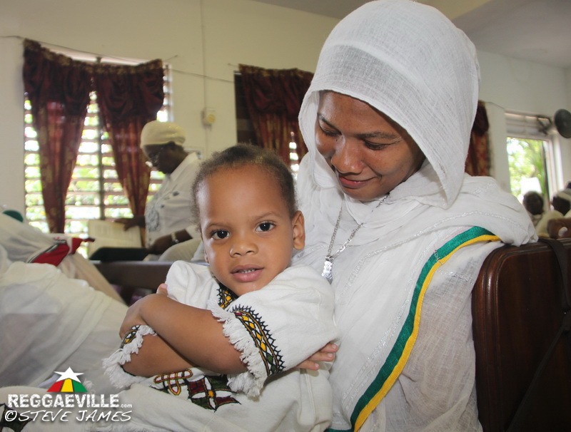 HIH Prince Ermias Sahle Selassie @ Ethiopian Orthodox Church in Kingston, Jamaica