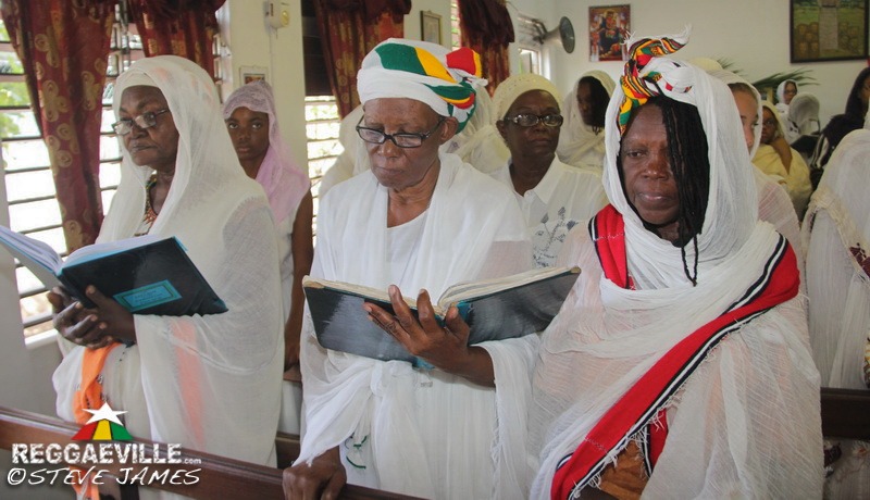HIH Prince Ermias Sahle Selassie @ Ethiopian Orthodox Church in Kingston, Jamaica