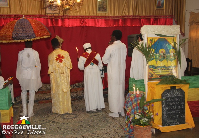 HIH Prince Ermias Sahle Selassie @ Ethiopian Orthodox Church in Kingston, Jamaica